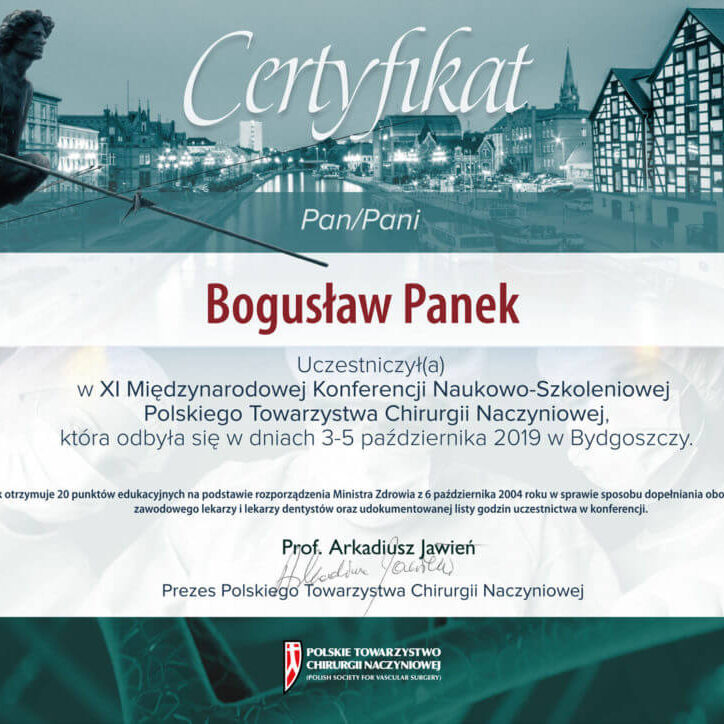 panekmed boguslaw panek certyfikat 3 10 2019 1024x724 1