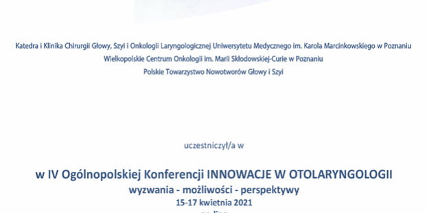 certyfikat-innowacje-w-otolaryngologii